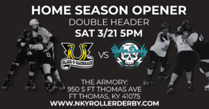 20yr Anniversary, Dbl Header, Home Season Opener Bouts